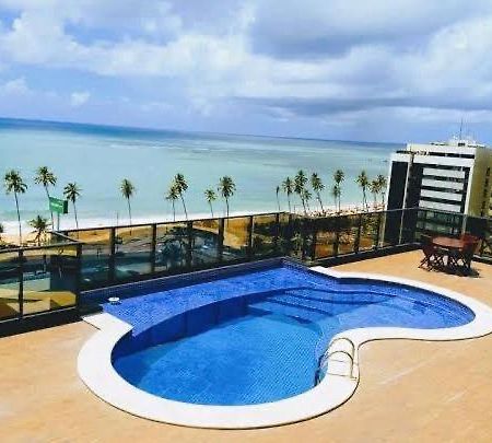 Maceió Quarto E Sala Vista Mar Na Jatiuca Edf Portville III المظهر الخارجي الصورة